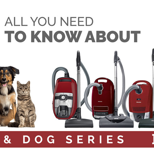 What's the difference between Miele C1, C2, CX1, and C3 Cat & Dog Models?