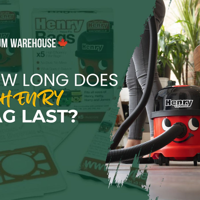 How long does a Henry bag last?