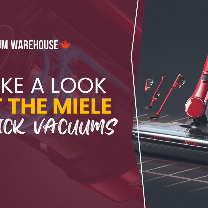Tired of your heavy vacuum? Take a look at the Miele Stick Vacuums
