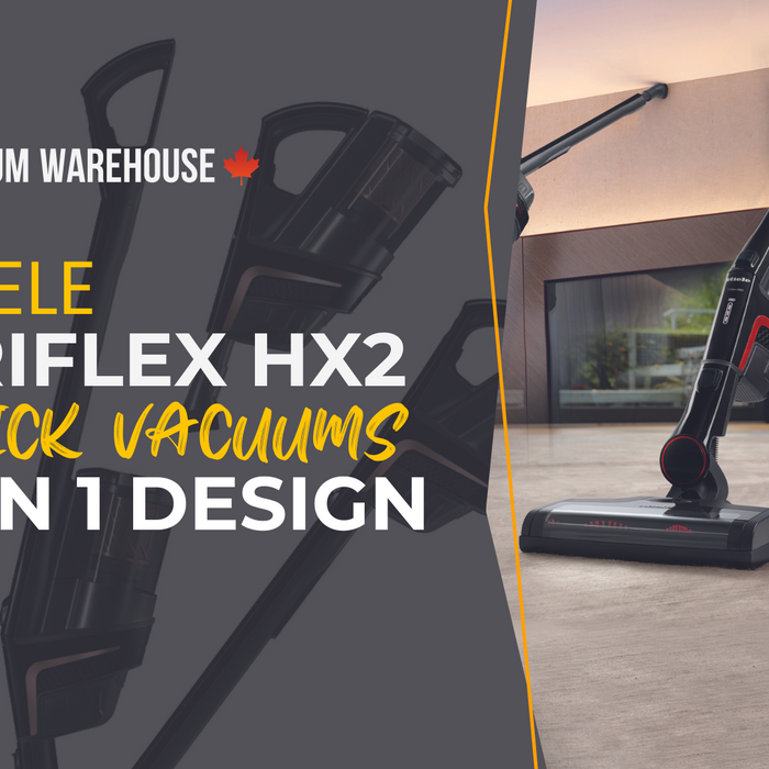 Decoding Miele HX2 Stick Vacuums: How Design Impacts Ease of Use.