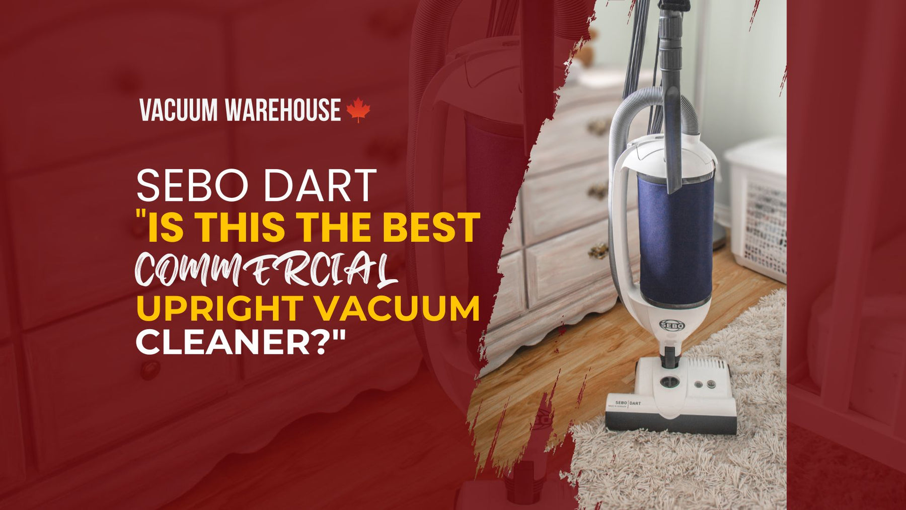 Sebo Upright Vacuum Cleaner
