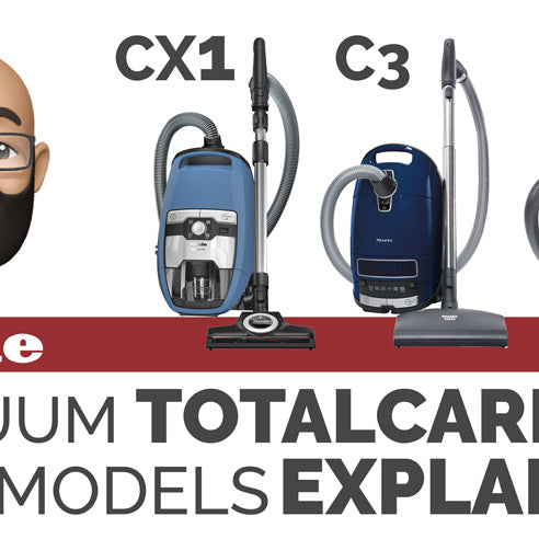 Whats The Difference Between the Miele TotalCare Models of Vacuum Cleaners. Miele C2, CX1 and C3 TotalCare.