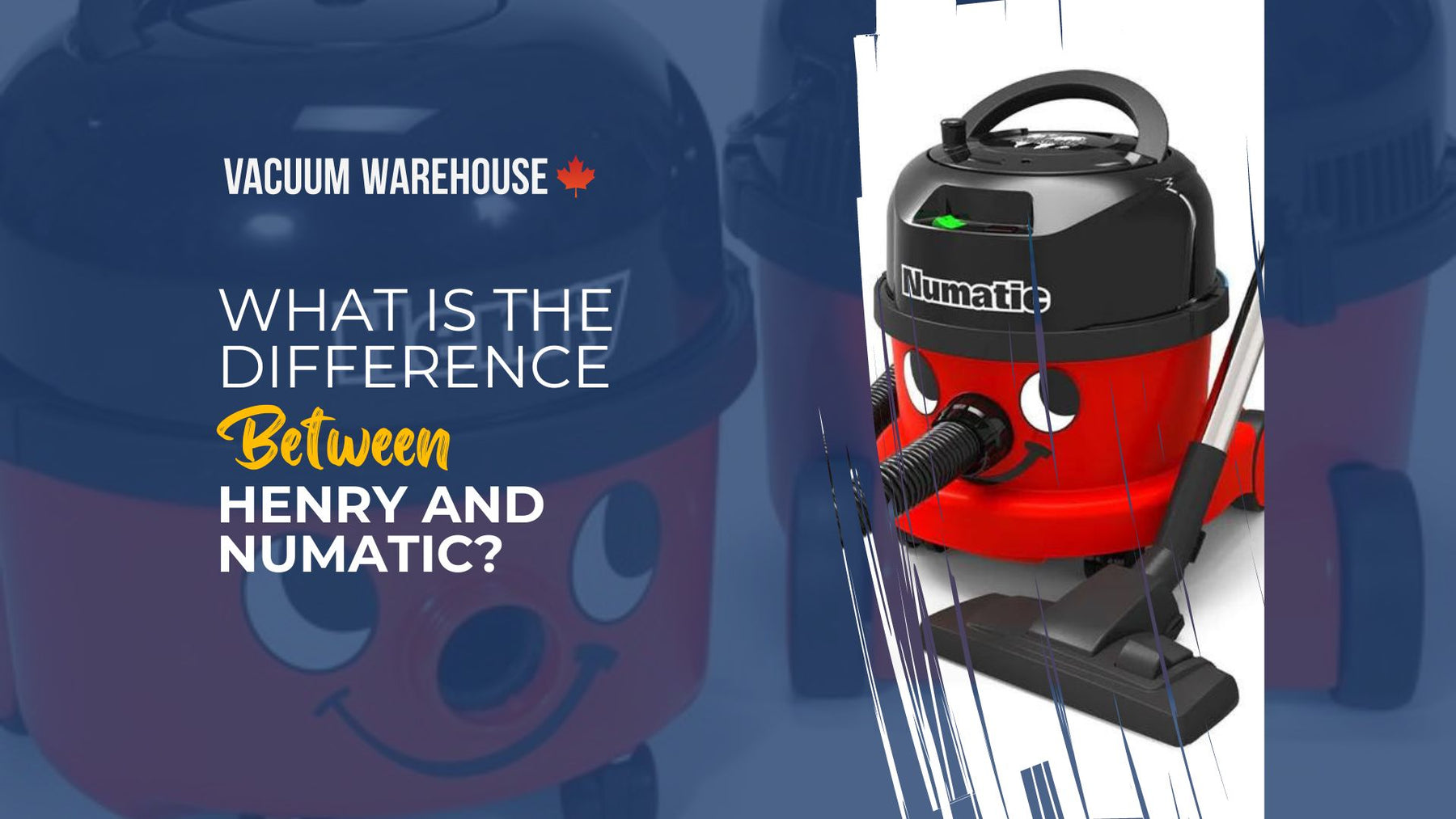 What is the difference between Henry and Numatic?