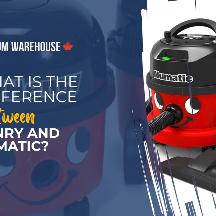 What is the difference between Henry and Numatic?