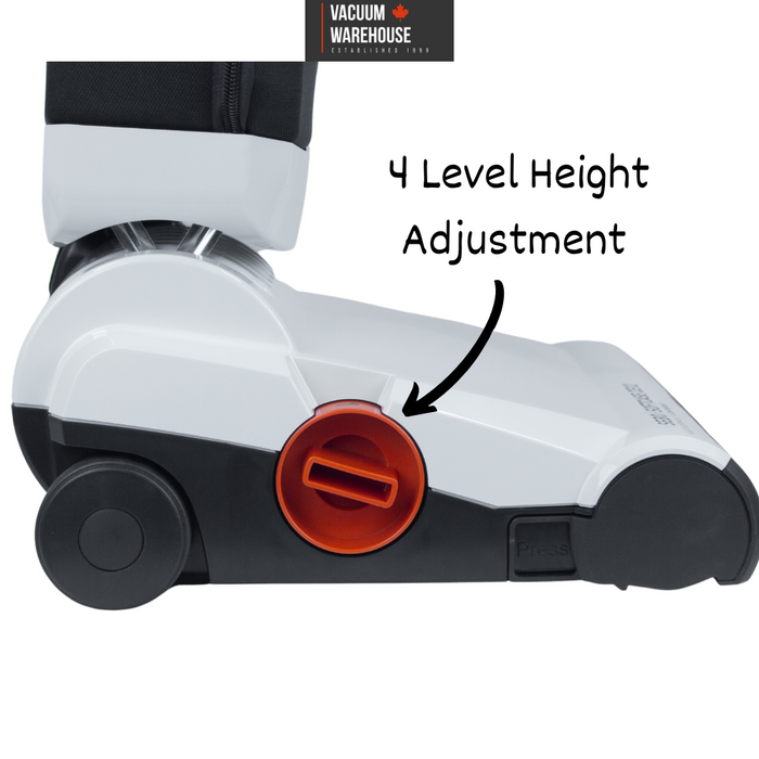 SEBO SOFTCASE CE12 Lightweight Upright Vacuum