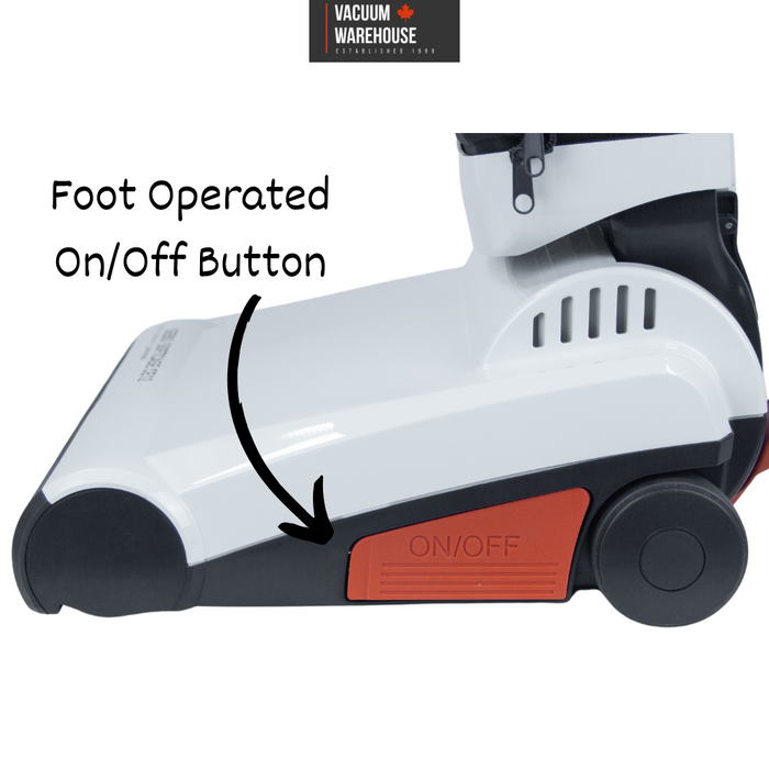 SEBO SOFTCASE CE12 Lightweight Upright Vacuum