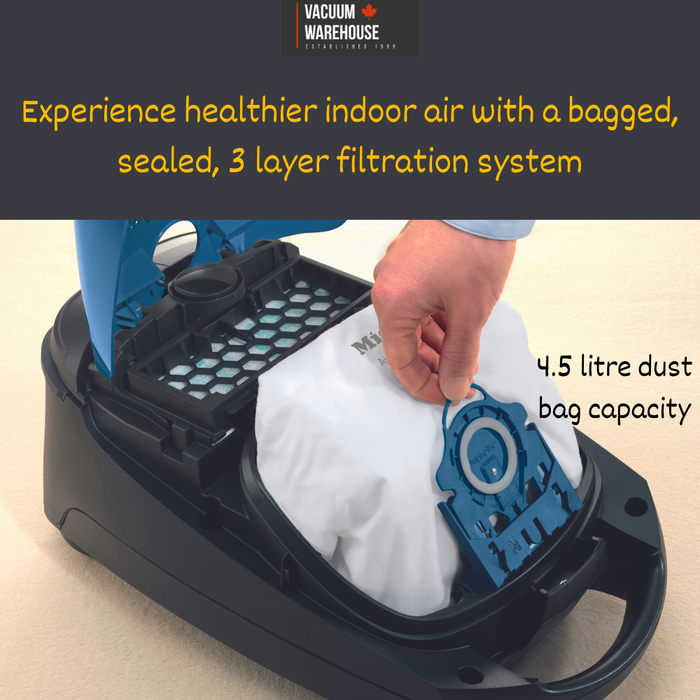 MIELE CLASSIC C1 TURBOTEAM VACUUM CLEANER