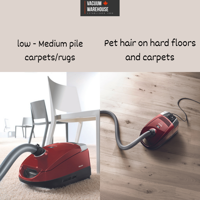 MIELE COMPACT C2 CAT AND DOG POWERLINE VACUUM CLEANER