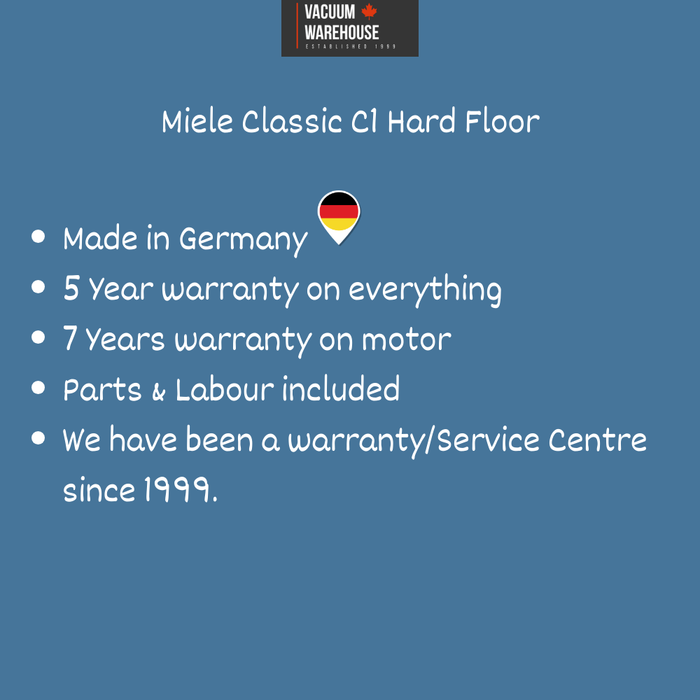 MIELE CLASSIC C1 HARDFLOOR VACUUM CLEANER