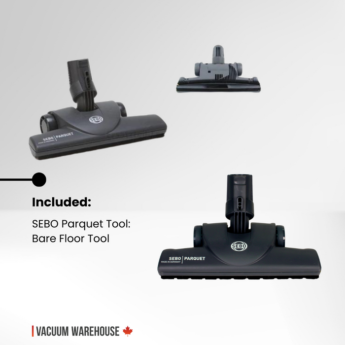 SEBO FELIX 1 ONYX PREMIUM UPRIGHT VACUUM CLEANER