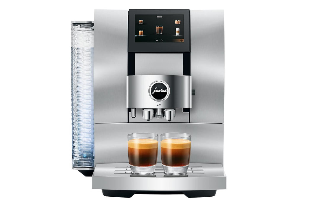 Jura Z10 Hot and Cold Brew Coffee Machine - Aluminum White