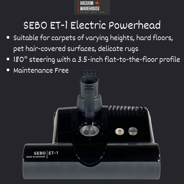 SEBO AIRBELT K3 Premium Canister Vacuum