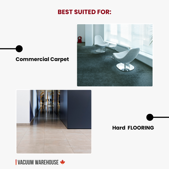 SEBO DART UPRIGHT VACUUM CLEANER