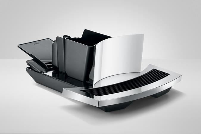 New Jura E8 Super Automatic Coffee Machine - Piano White