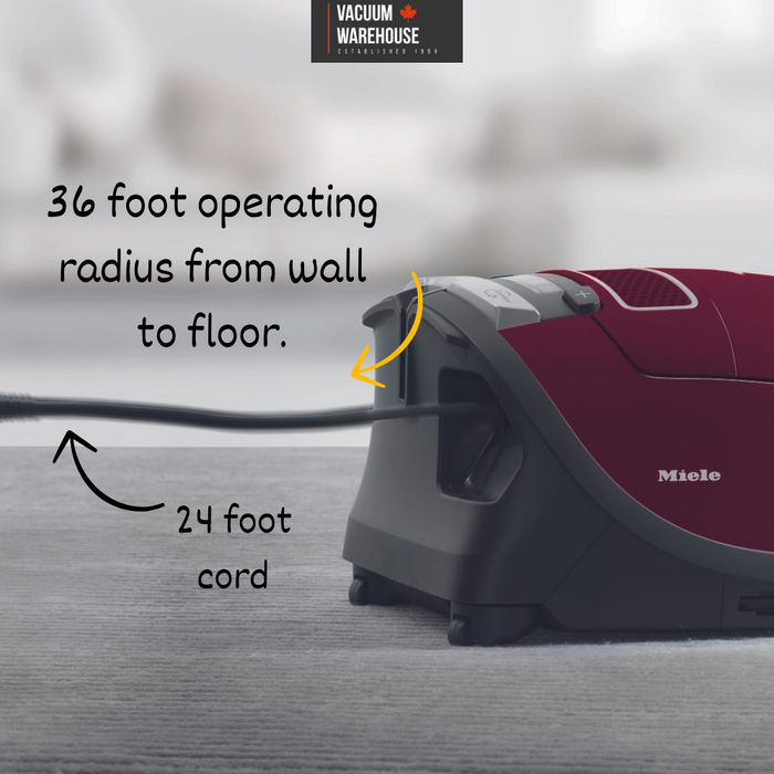 MIELE COMPLETE C3 LIMITED EDITION TAYBERRY RED VACUUM CLEANER