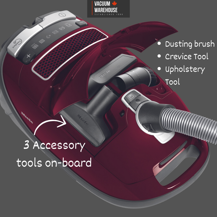 MIELE COMPLETE C3 LIMITED EDITION TAYBERRY RED VACUUM CLEANER