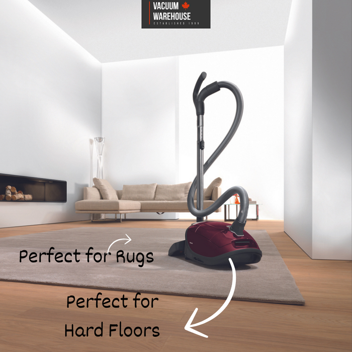 MIELE COMPLETE C3 LIMITED EDITION TAYBERRY RED VACUUM CLEANER