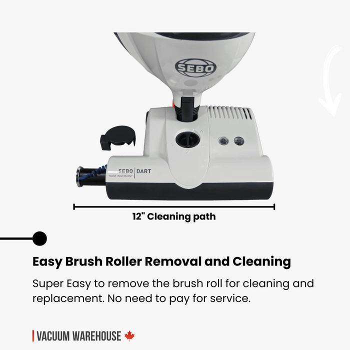 SEBO DART UPRIGHT VACUUM CLEANER