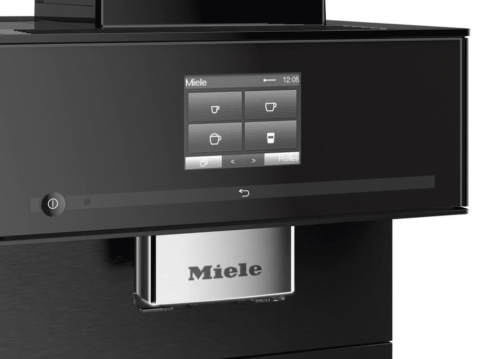 Miele CM7750 CoffeeSelect Counter Top Coffee Machine - Obsidian Black