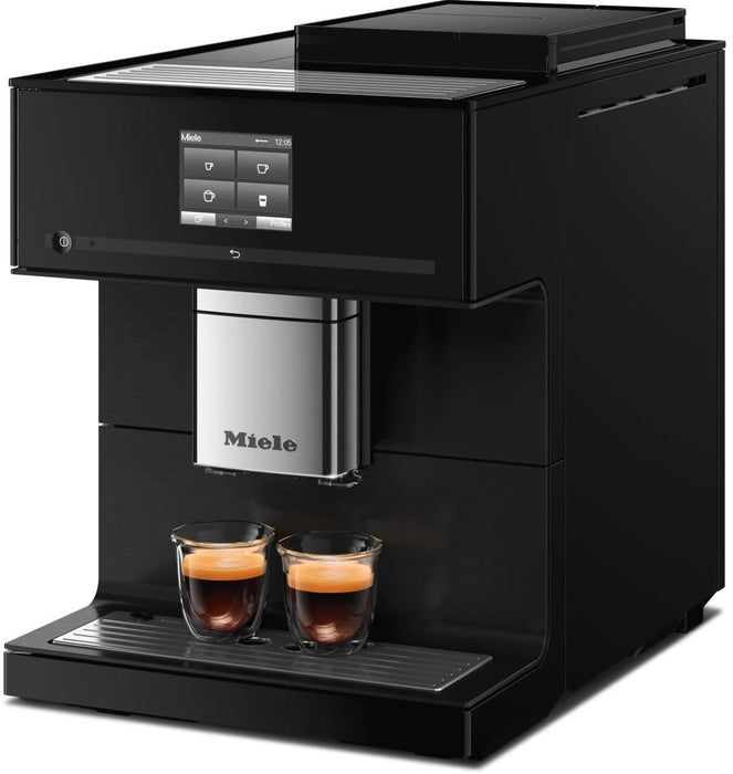 Miele CM7750 CoffeeSelect Counter Top Coffee Machine - Obsidian Black