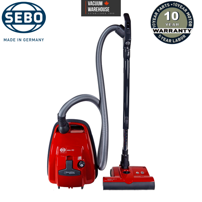 SEBO AIRBELT K3 Premium Canister Vacuum