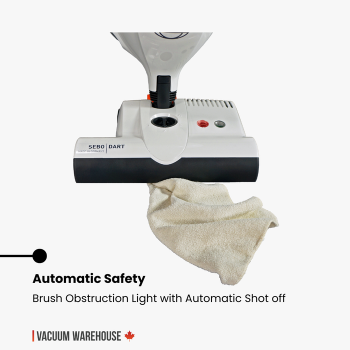 SEBO DART UPRIGHT VACUUM CLEANER