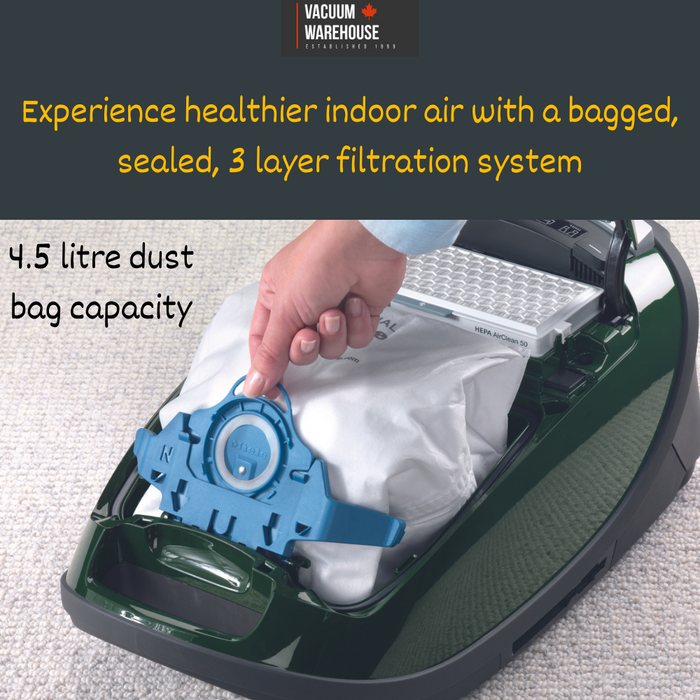 MIELE COMPLETE C3 POWERLINE POWERPLUS VACUUM CLEANER