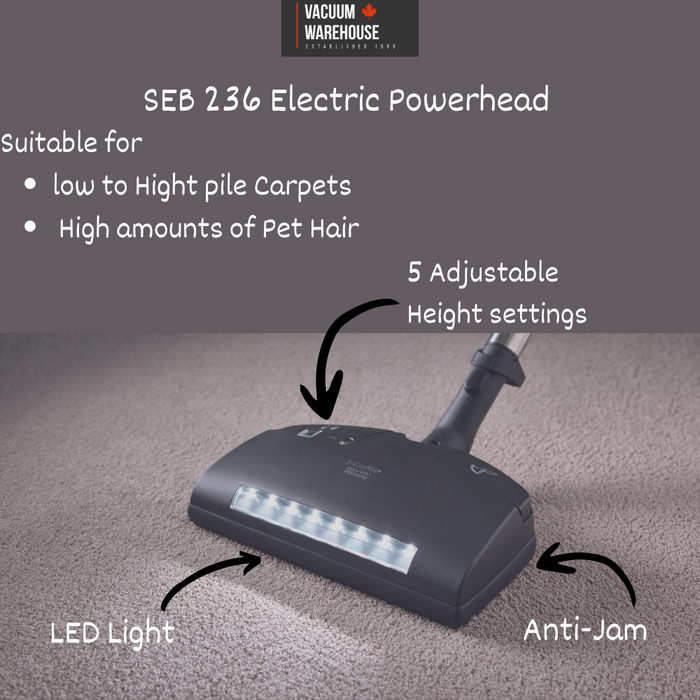 MIELE COMPLETE C3 POWERLINE POWERPLUS VACUUM CLEANER