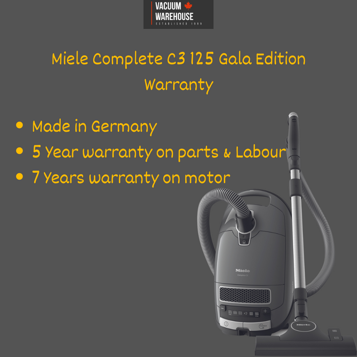 MIELE COMPLETE C3 125 GALA EDITION VACUUM CLEANER