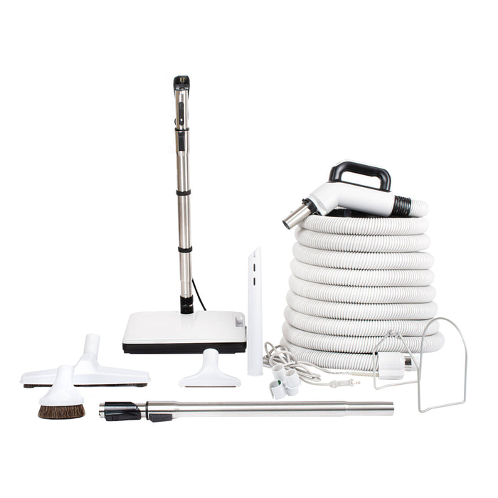 DELUXE Sweep and Groom Central Vacuum Hose Kit