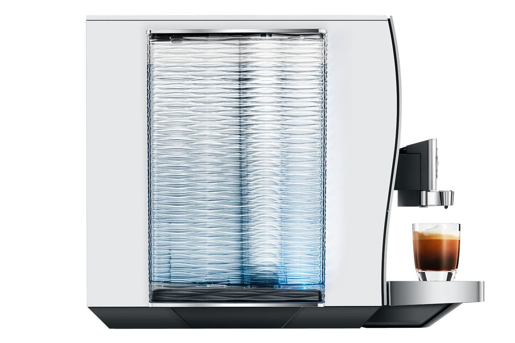Jura Z10 Hot and Cold Brew Coffee Machine - Aluminum White