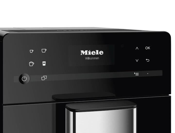 Miele CM5310 Silence Counter Top Coffee Machine - Obsidian Black