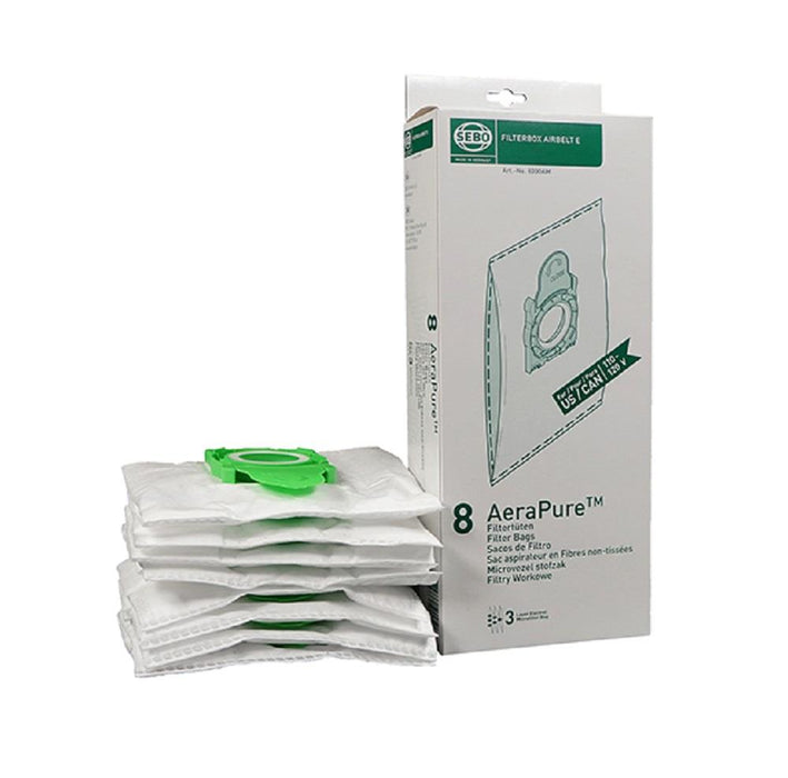 SEBO E-Series Ultra Bags (8 bags)