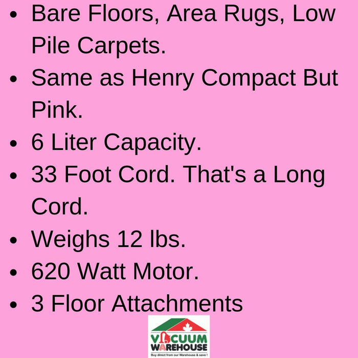 NUMATIC HETTY HET200 VACUUM CLEANER