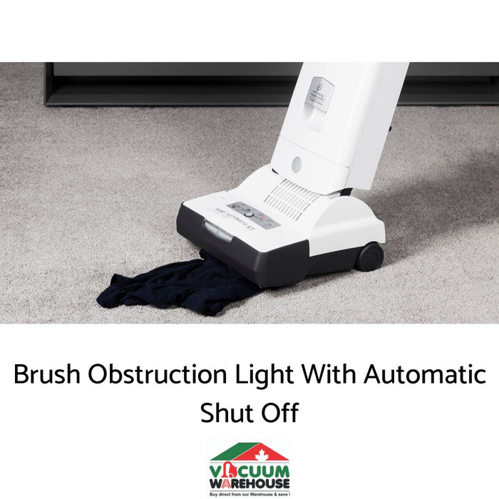 SEBO AUTOMATIC X8 COMMERCIAL UPRIGHT VACUUM CLEANER - BLACK